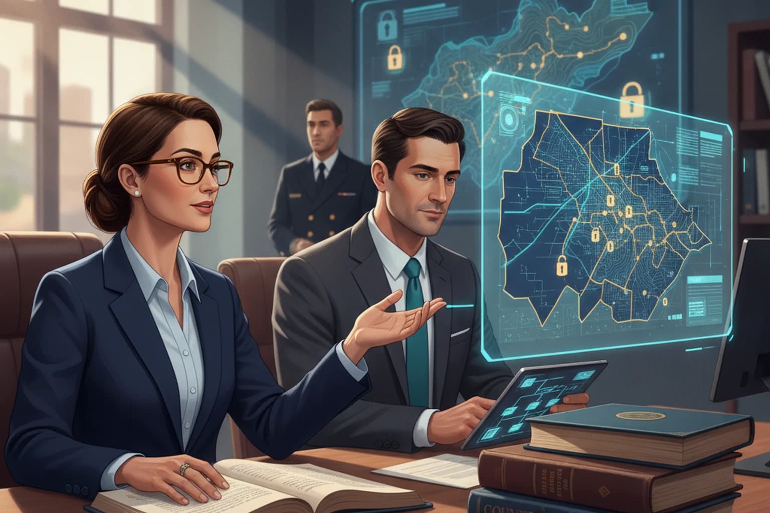 Land Operations: Weekly Decision Brief editorial illustration