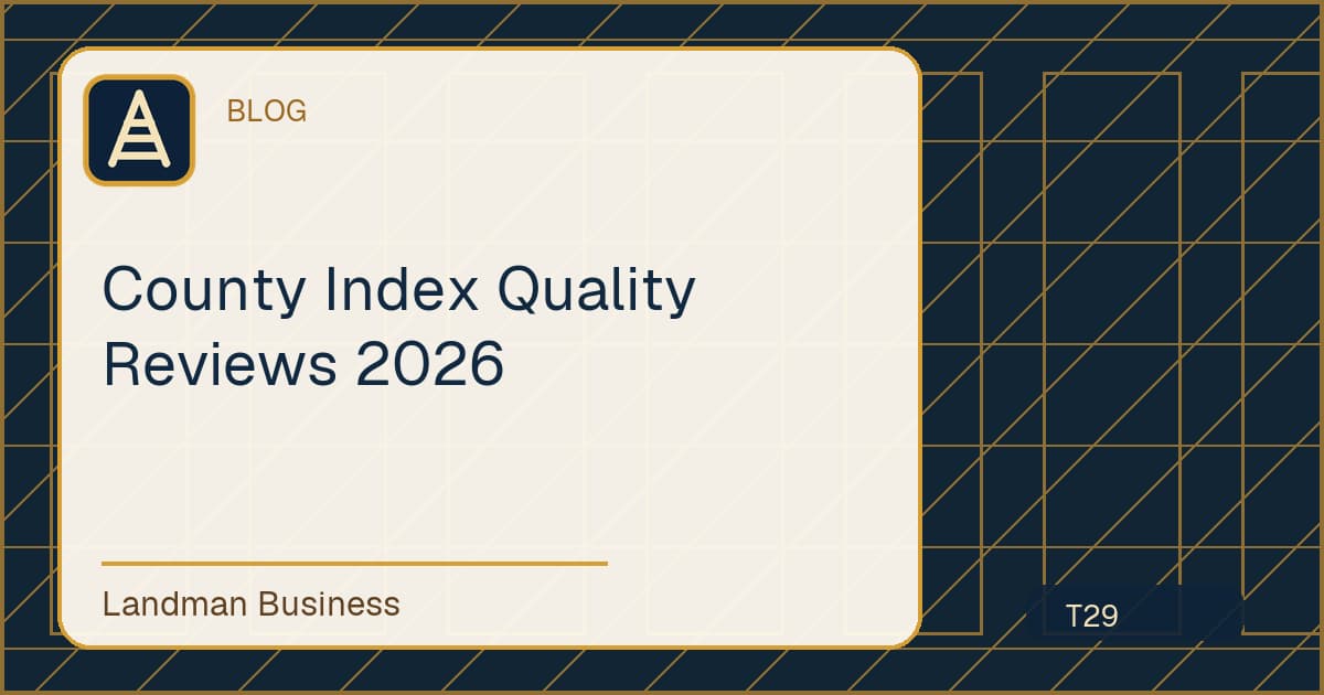 Title card for County Index Quality Reviews 2026
