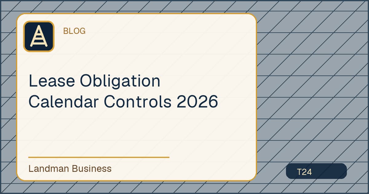 Title card for Lease Obligation Calendar Controls 2026