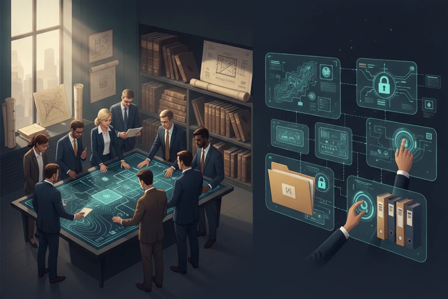 Land Operations: Escalation Path Design editorial illustration